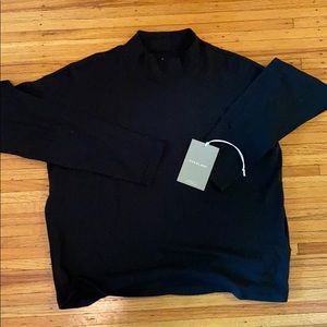 Everlane square mock turtleneck tee
